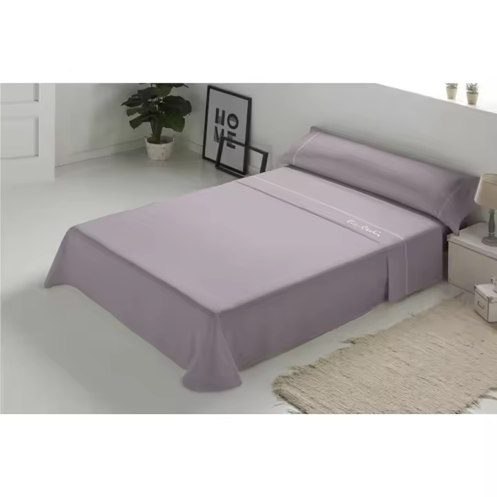 Juego de Sábanas Pierre Cardin ARCADIA Malva Cama de 160 - 1