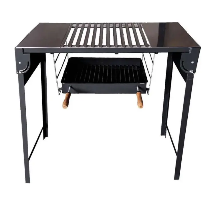 Barbacoa plegable multiusos modelo "BRASIL" GARHE 17910 - 1