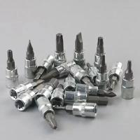 Kit De Herramientas De Reparación De Coche 46pcs Juego De Destornilladores De 1/4 Pulgada Conjunto De Llaves De Fijación Y Herramientas De Auto Reparación Para Mecánicos - details 0