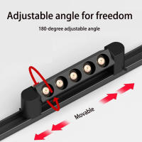Iluminación De Pista LED Completa 110V 220V Luz De Techo Colgante Para Decoración De Sala De Estar Y Dormitorio Con Rail De Luces Spot - details 10