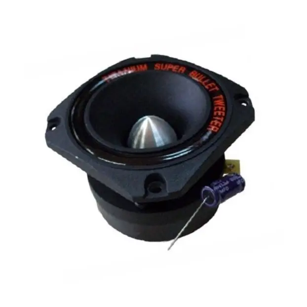 Altavoz Tweeter de Alta Potencia 190W RMS-pico 380W - Sensibilidad 104 Db, impedancia 4-8 Ω - 1