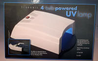Asuer Lampara para secado y tratamientos de Uñas en Gel de Manicuras y Pedicuras de 4 tubos UV profesional - details 0