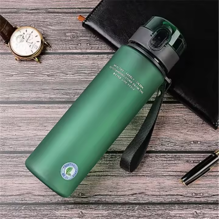 Botella Deportiva De Agua BPA Free Resistente a Fugas 400ml 560ml Para Senderismo Y Escalada Material Plástico PC Lavable En Lavavajillas - 1