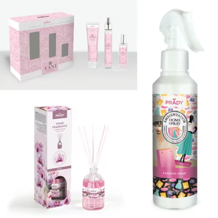 XHC BRICO | Pack Especial Completo - Pack body care Yani - Home Spray Fashion Shop - Mikado Yani, Fashion Shop | Marca Prady - 1