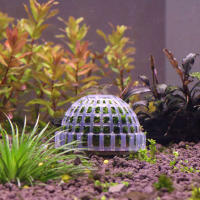 1pc Balón De Molusco Plástico Para Acuario Decoración Para Tanque De Peces Y Camarones Suministros Pet JETTING - details 3