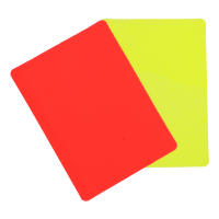 2PCS 4PCS 6PCS Tarjetas Rojas Y Amarillas De Fútbol Para Arbitros Herramienta De Advertencia Y Ejection En Partidos De Fútbol - details 6