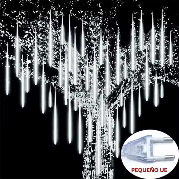 Cinturón De Lluvia De Meteoros 50cm Con Enchufe EU Para Jardín Exterior Luces De Navidad Y Bodas Iluminación De Calle - 1
