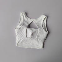 Sudadera Deportiva Para Mujer Push up Fitness Yoga Transpirable Running Vest Gimnasio Wear Top Tubo Bra Female Deporte Top - details 9