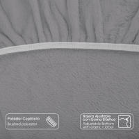 NQT Juego de Sábanas Jacquard Termica 3 o 4 Piezas para Cama - Sábanas para Invierno Polar Cama Individual | Bajera Ajustable, Encimera de  y Funda Almohada 90cm 135cm 150cm - details 2