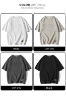 Camiseta De Verano Para Hombre 8XL Estilo Retro Trendy De Calle Hip Hop Manga Corta Impresión Casual Top Tees De Algodón - details 4