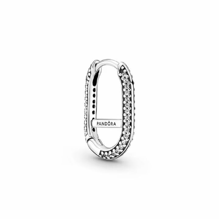 Pendiente Link Me Pave Plata - 1