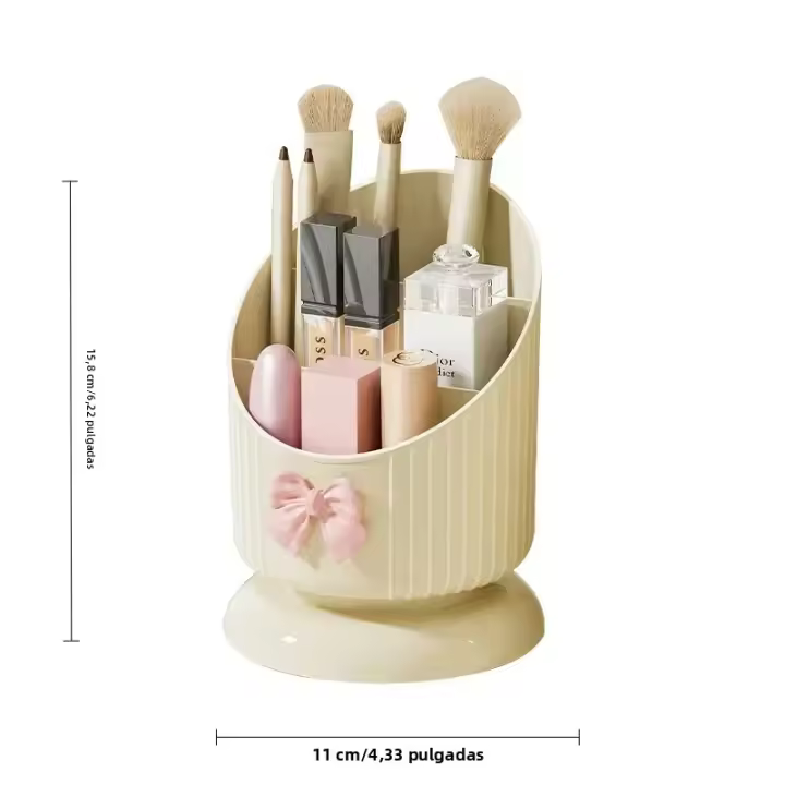 Organizador De Maquillaje Grande Para El Hogar Estuche De Almacenamiento De Cosméticos Para Mesa De Vestir Porta Bolígrafos De Alta Calidad Para Labiales - 1