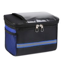Bolsa De Manillar Para Bicicleta Impermeable Organizador De Marco Multifuncional Portátil Para MTB Con Bolsillo Para Teléfono - details 1