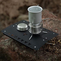 Mesa De Camping Ultraligera Plegable Con Portátil Para Pesca Al Aire Libre Material De Aluminio Compacta Para Exteriores - details 3