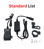 Cargador USB Doble Impermeable Para Motocicleta 5V 3.1A Carga Rápida Con Interruptor Adaptador De Corriente On-Board - details 5