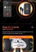 Adaptador Universal MEKEDE Para Coche Con CarPlay Y Android Auto Sin Cable Y Cable Soporte Para Netflix YouTube Navegación GPS Mirador Link - details 11