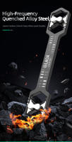 Llave De Hexágono Ajustable LAOA 14 En 1 De Aleación De Acero Doble Final Métrico-inch Para Reparación Y Mantenimiento - details 7