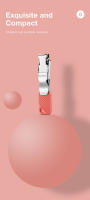 Tijeras De Uñas Compactas Con Cadena MR.GREEN Herramienta De Manicura Portátil Plegable Cortauñas Con Llavero Acero Inoxidable - details 1