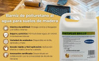 LYSSOLEN - Barniz de Poliuretano para Suelos de Madera al Agua de Un Componente - Protección y Durabilidad Superior - Resalta la Belleza Natural de la Madera - Resistente al Desgaste y Manchas - details 2