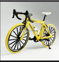 Mini Modelo De Bicicleta De Aleación 1:8 Con Estante De Estacionamiento Metal Diecast Regalo Para Niños Juguete De Simulación Azul Bicicleta De Montaña Para Niños Y Adolescentes - details 12