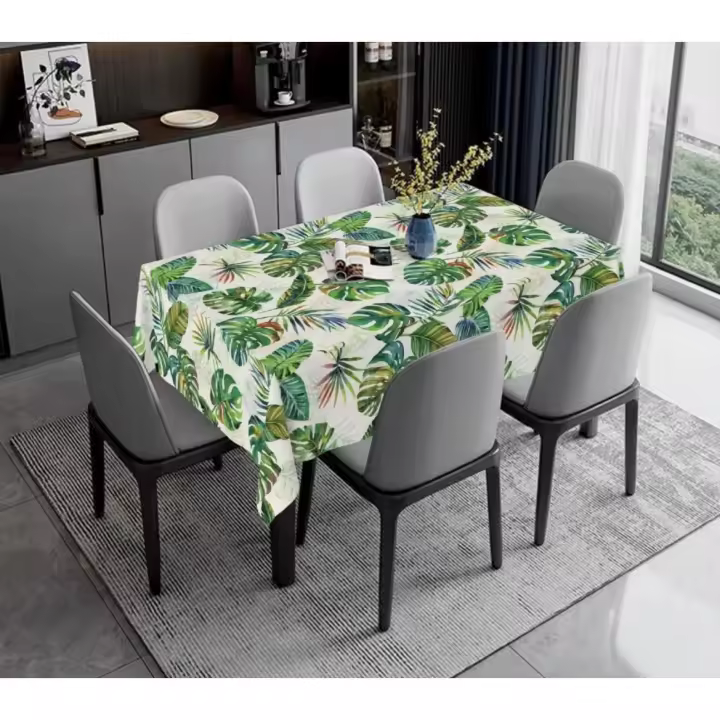 Mantel de tela impermeable, antimanchas y lavable - Ideal para proteger tu mesa - 1