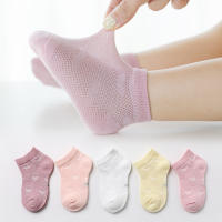 Calcetines De Verano Para Niños Y Niñas 5 Pares Calcetines Deportivos Transpirables De Algodón Suave Y Cómodo Para Niños Y Niñas De 0 a 8 Años Estilo Casual - details 4