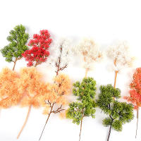 Planta Artificial De Ciprés Pino Plástico Para Escritorio Jardín Miniatura Árbol Con Ramas Para Decoración De Interiores - details 8