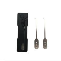 Kit De Desbloqueo De Cerraduras Mini Herramientas De Acero Inoxidable Jiahomily Juguete Antiestrés Para Abrir Puertas Con Palillos Y Gancho - details 7