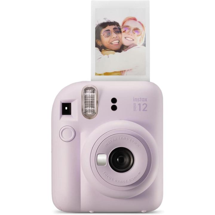 Fujifilm Instax Mini 12 Cámara Instantánea Mini 12 con Modos Fáciles de Usar y Espejo para Selfies, 5 colores disponibles