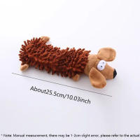Juguete De Peluche Para Perros Con Sonidos De Mordida Y Chasqueo Peluche De Rana Y Elefante Para Masticar Y Divertirse - details 3