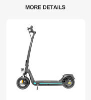 JOYOR C10 Patinete Scooter eléctrico plegable, Motor 500W, Batería 48V 10.4Ah, neumáticos 10", velocidad máxima 45km/h, autonomía 30-40km, carga máxima 120kg, frenos de disco delanteros y traseros, adecuado para desplazamientos urbanos diarios al aire - details 23