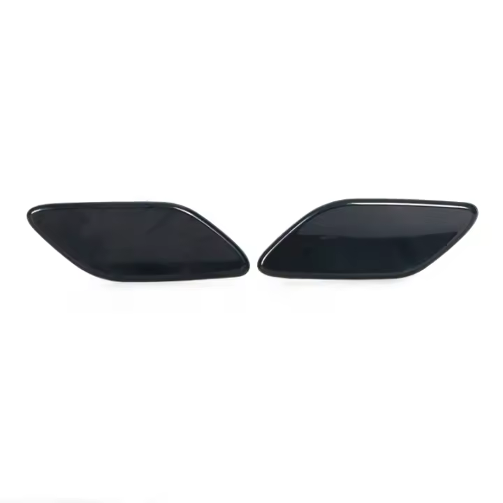 2PCS Tapa De Bombín De Lavado Para Faros Delanteros De Subaru Impreza WRX STI 2008-2011 Cubierta De Punta De Agua De Parachoques Material Plástico No Pintado - 1