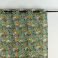 Pack de 2 Cortinas BL Belum con ollaos 140x260 cm Multicolor - Cortinas para salón y dormitorio - Decoración para ventanas - Drapería y cortinaje en línea - Tienda de productos para el hogar - 2 UD - Toscana - details 0