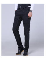 Traje De Three-piece Elegante Para Novio 2024 Con Chaleco Y Pantalones De Alta Calidad Para Bodas Y Negocios Estilo Inglés M-5XL - details 8
