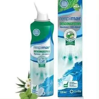 Cinfa RESPIMAR DESCONGESTIVO 120 ML - Alivia la Congestión Nasal - 1