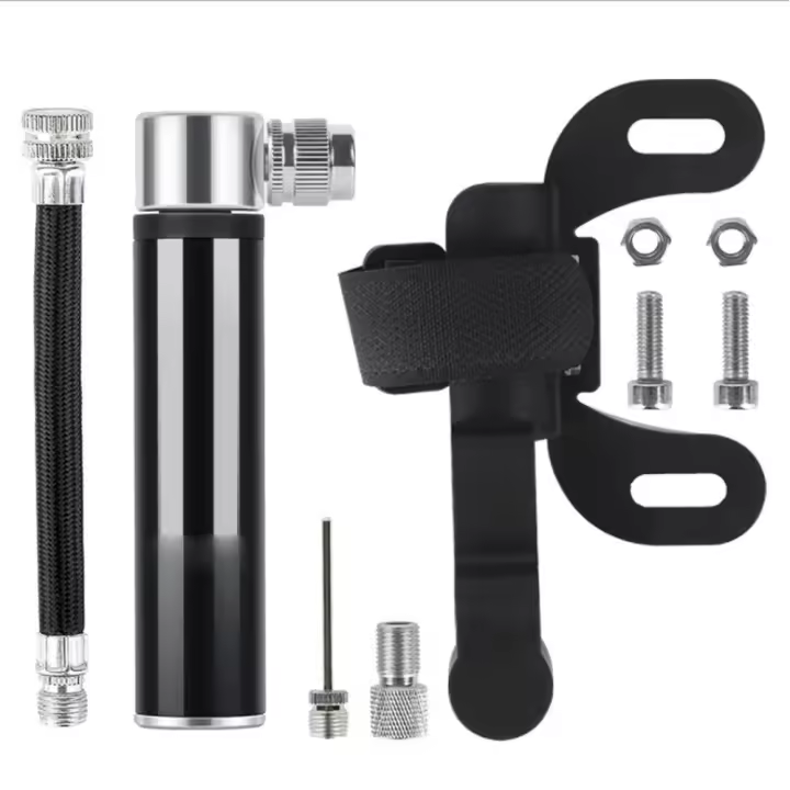 ThinkRider Mini Bomba De Bicicleta Mano Para Neumático De Bicicleta Inflador De Aire MTB Bicicleta De Montaña Material De Aluminio Tamaño Compacto - 1