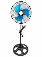 Ventilador de Pie DVTECH DV-26412 de 12 Pulgadas - Potencia 45W con 3 Velocidades, Oscilación Automática 120°, Altura Regulable y Rejilla de Seguridad - Ventilador Silencioso Clase Premium para Hogar y Oficina. - details 0