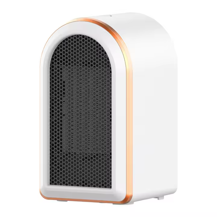 Calentador cerámico PTC con certificación CE, fácil de transportar, amplio ángulo de transferencia de temperatura, color blanco. - 1