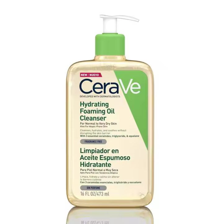 CERAVE HYDRATING OIL ESPUMA LIMPIADORA 473ML - 1
