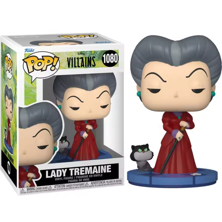 Funko Pop Villanos La Cenicienta Disney Madrastra Lady Tremaine 1080 - 1