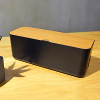 Caja De Almacenamiento Para Cable De Poder Estuche Antipolvo Organizador De Enchufe Para Teléfono Y Tablet Caja De Almacenamiento De Cable De Red Gestor De Cableado Ecológico Moderno - details 7