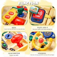 Juguete De Autobús Con Sonido Y Luz Juego De Ocupación Montessori Educativo Musical Para Niños Y Niñas Edad 4-6 Años Material ABS - details 12