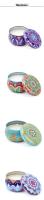 Pack de 6 a 30 velas con aroma floral, tapa metal, surtido en colores y modelos, detalles originales boda, recuerdos invitados bautizo, ideas regalo funcional evento, Regalantes Store - details 1