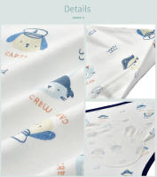 Envoltura De Bebé Muslin Insular Con Gorro Conjunto De Ropa De Cuna Para Recién Nacidos Saco De Dormir Envolvente Unisex - details 6