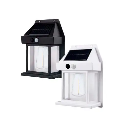 Mediawavestore Lámpara Solar Recargable Pared BK-888D 800 Lúmenes - 1