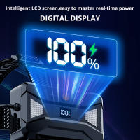 Linterna Frontal LED 10000mAh 80W Con Sensor De Movimiento IP68 Impermeable Para Camping Caza Zoom Ajustable Luz Para Noche - details 5