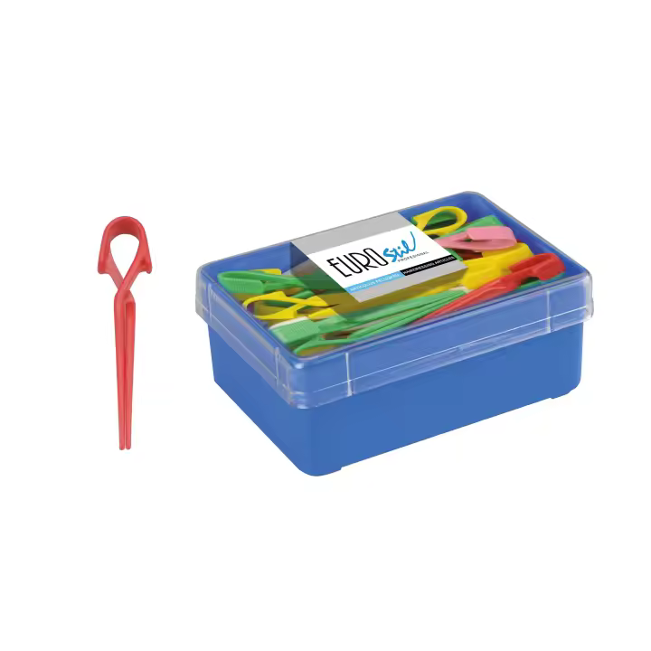CAJA 5 DNS.PINZA PLASTICO : Talla - L (marca: Eurostil) - 1