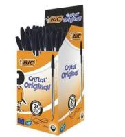 Bolígrafo BIC cristal pack de 50ps .bolígrafos de 1mm - Óptimo para oficina, casa y escuela . Colores azul, negro ,rojo y verde.HL - details 4