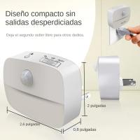 Lámpara Nocturna LED Con Sensor De Movimiento EU Plug Para Decoración De Habitaciones De Niños Pasillo Escaleras WC Lámpara Nocturna Para El Lado Del Cama - details 15