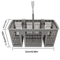 Filtro De Cesta De Lavavajillas Soporte Para Utensilios Y Cucharas Multifuncional Reemplazo Para Cesta De Lavavajillas Herramientas De Cocina Tamaño L - details 5